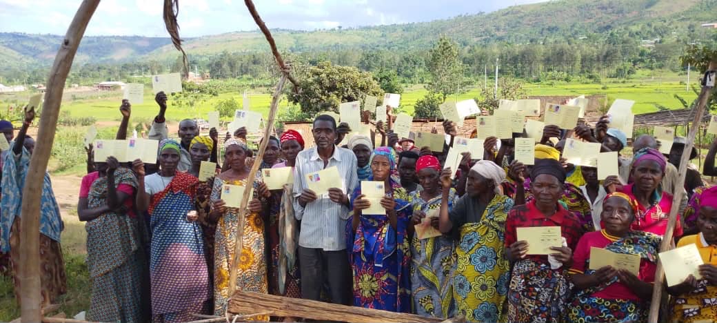 Muyinga Receiving Health insurance